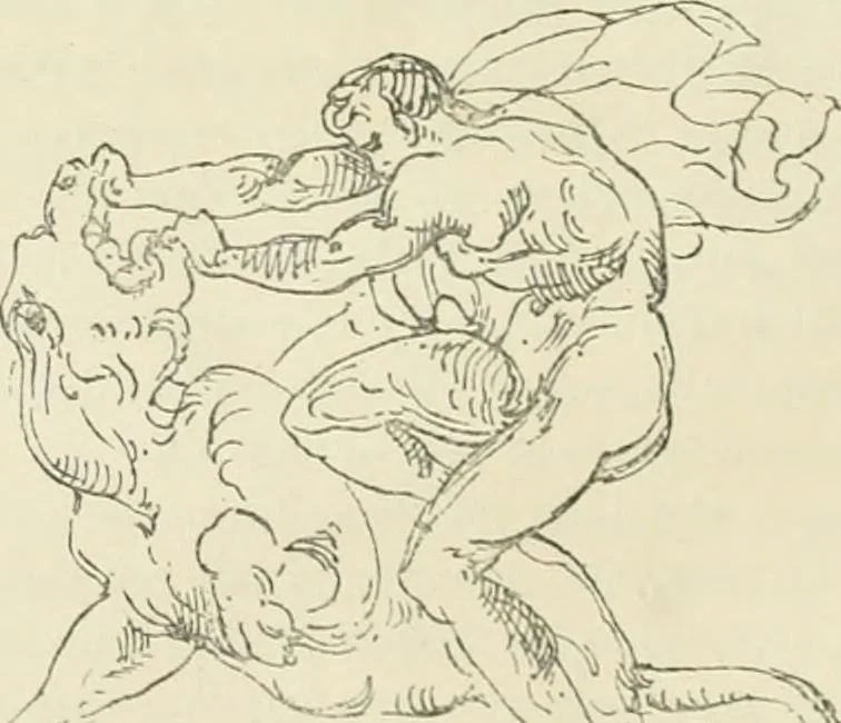 An illustration from Gazette des beaux-arts, 1859, leaf 69