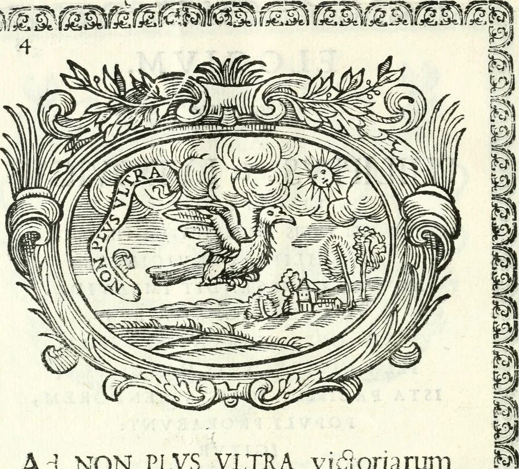An illustration from Pacis aqvilam inter et lilia initae elogia, 1660, leaf 15