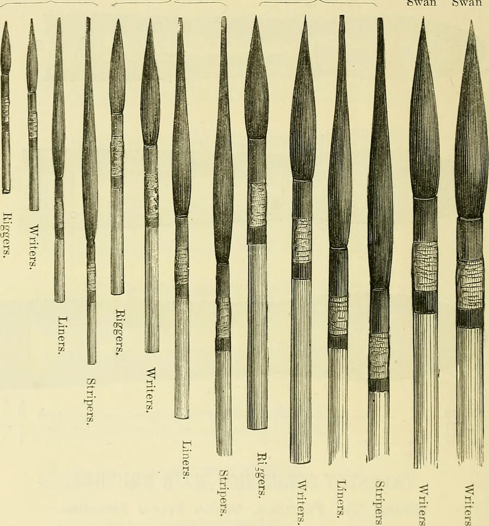 An illustration from Painted tapestry and its application to interior decoration : practical lessons in tapestry painting with liquid colour, 1879, leaf 135