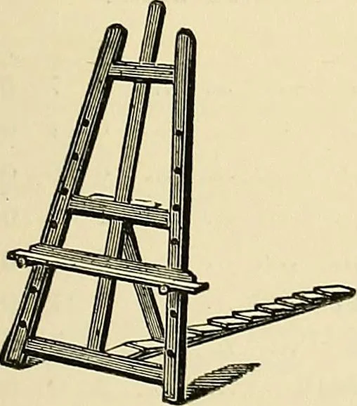 An illustration from Painted tapestry and its application to interior decoration : practical lessons in tapestry painting with liquid colour, 1879, leaf 142
