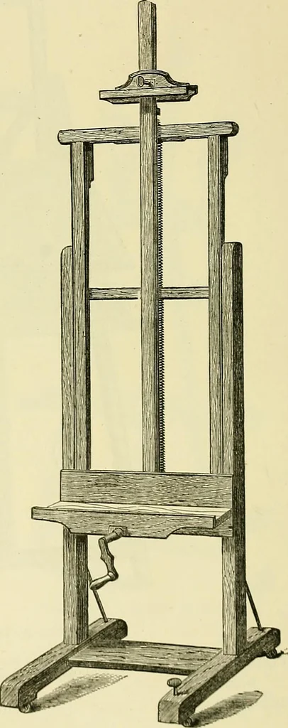 An illustration from Painted tapestry and its application to interior decoration : practical lessons in tapestry painting with liquid colour, 1879, leaf 145