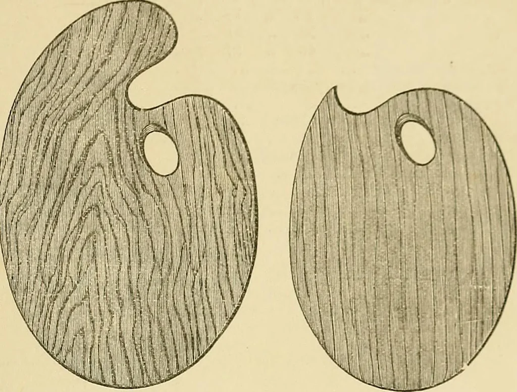 An illustration from Painted tapestry and its application to interior decoration : practical lessons in tapestry painting with liquid colour, 1879, leaf 148