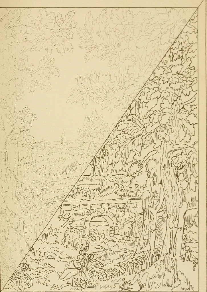 An illustration from Painted tapestry and its application to interior decoration : practical lessons in tapestry painting with liquid colour, 1879, leaf 92