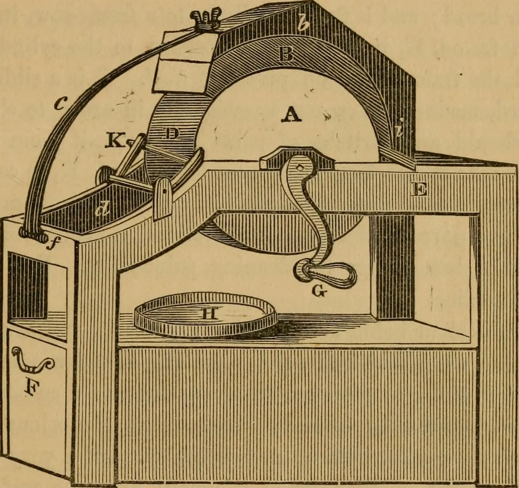 An illustration from The painter, gilder, and varnisher's companion: containing rules and regulations in everything relating to the arts of painting, gilding, varnishing, and glass-staining .., 1850, leaf 16