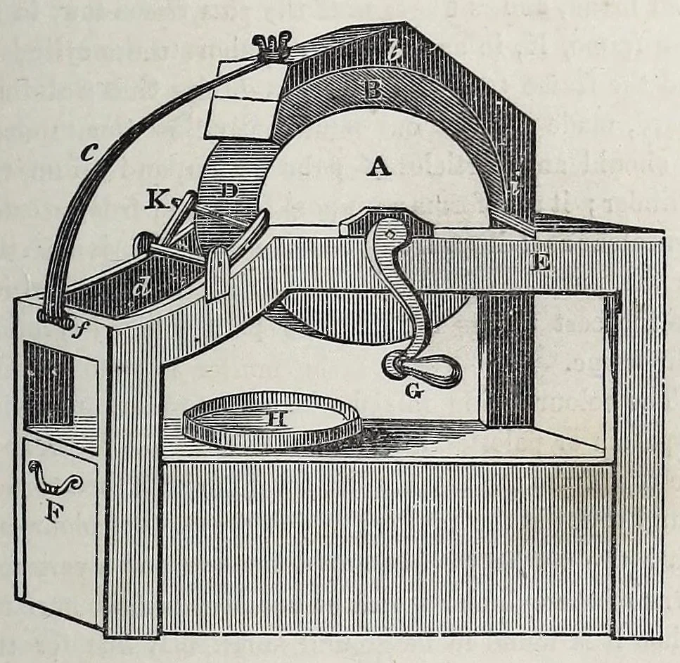 An illustration from The Painter, gilder and varnisher's companion : containing rules and regulations in every thing relating to the arts of painting, gilding and glass-staining .., 1869, leaf 21