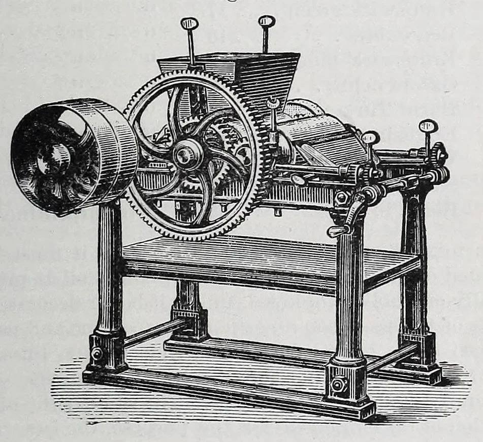 An illustration from The Painter, gilder and varnisher's companion : comprising the manufacture and test of pigments, the art of painting, graining, marbling, staining, sign-writing, varnishing, glass-staining, and gilding on glass .., 1900, leaf 31