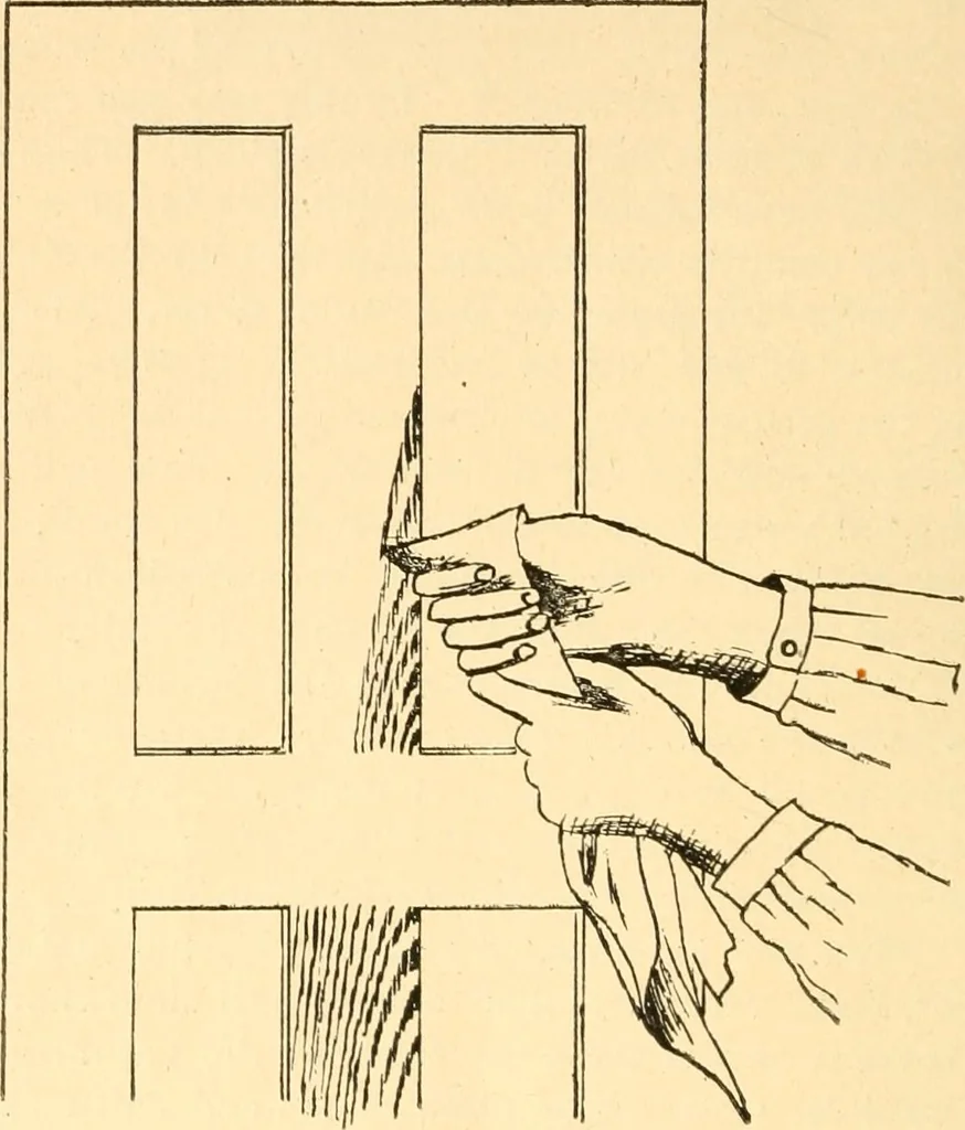 An illustration from The painter's educator. For stainers, varnishers, grainers, carriage painters, fresco artists, gilders and amateurs; containing rules and methods .., 1901, leaf 51