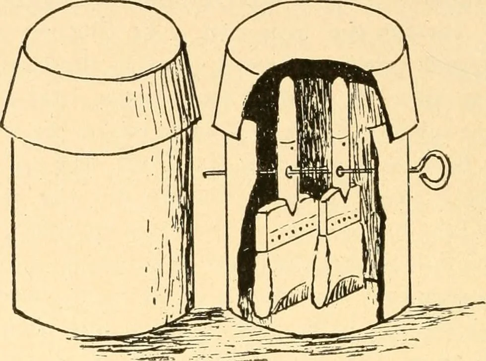 An illustration from The painter's educator. For stainers, varnishers, grainers, carriage painters, fresco artists, gilders and amateurs; containing rules and methods .., 1901, leaf 81