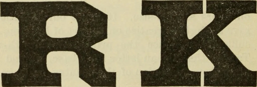 An illustration from The painters' encyclopædia. Containing definitions of all important words in the art of plain and artistic painting, with details of practice in coach, carriage, railway car, house, sign and ornamental painting, including graining, marbling ... and valuable hints and helps in scene painting, porcelain painting, plain painting, distemper painting, and all work in which a brush, pencil or palette is used, 1887, leaf 205