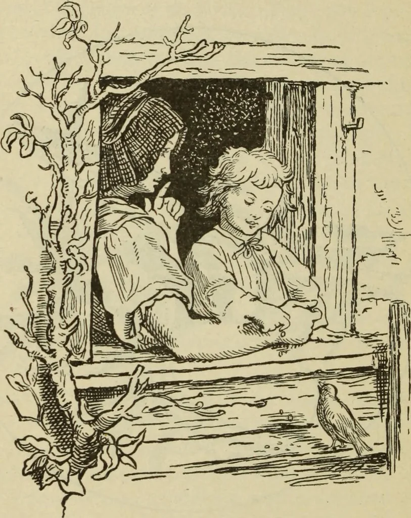 An illustration from The painters' encyclopædia. Containing definitions of all important words in the art of plain and artistic painting, with details of practice in coach, carriage, railway car, house, sign and ornamental painting, including graining, marbling ... and valuable hints and helps in scene painting, porcelain painting, plain painting, distemper painting, and all work in which a brush, pencil or palette is used, 1887, leaf 247