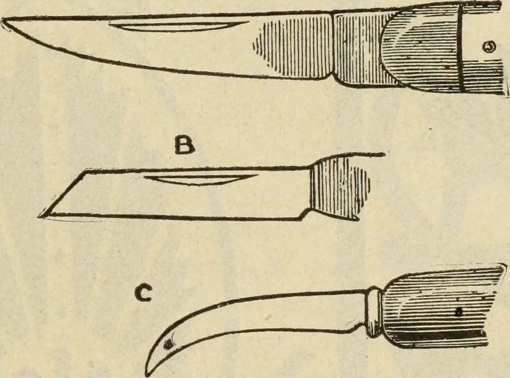 An illustration from The painters' encyclopædia. Containing definitions of all important words in the art of plain and artistic painting, with details of practice in coach, carriage, railway car, house, sign and ornamental painting, including graining, marbling ... and valuable hints and helps in scene painting, porcelain painting, plain painting, distemper painting, and all work in which a brush, pencil or palette is used, 1887, leaf 370