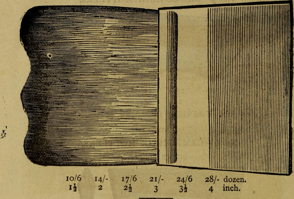 An illustration from The Painters' & grainers' handbook : a complete illustrated guide to painting, graining, distempering, sign-writing, gilding, and glass embossing ..., 1873, leaf 167
