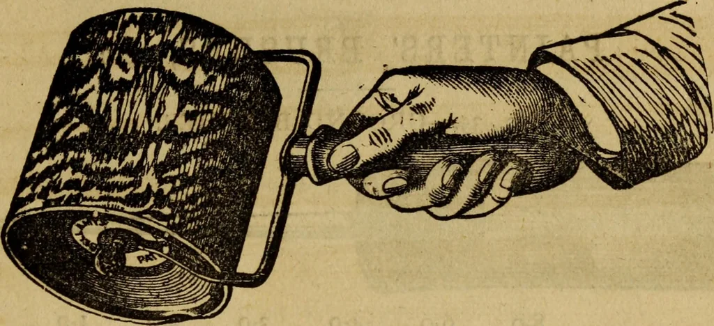 An illustration from The Painters' & grainers' handbook : a complete illustrated guide to painting, graining, distempering, sign-writing, gilding, and glass embossing ..., 1873, leaf 176