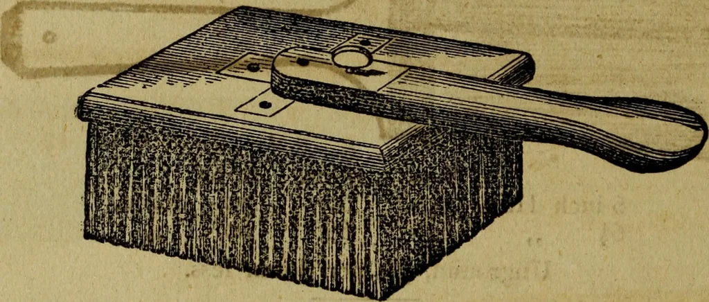 An illustration from The Painters' & grainers' handbook : a complete illustrated guide to painting, graining, distempering, sign-writing, gilding, and glass embossing ..., 1873, leaf 179