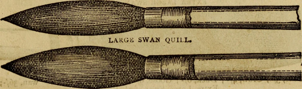 An illustration from The Painters' & grainers' handbook : a complete illustrated guide to painting, graining, distempering, sign-writing, gilding, and glass embossing ..., 1873, leaf 184