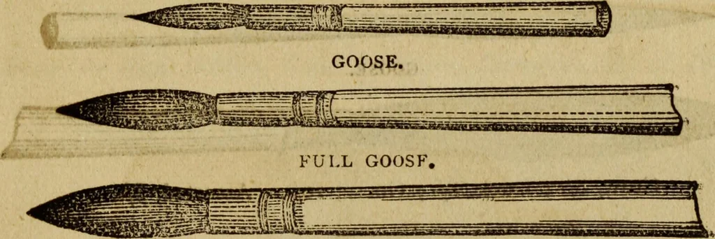 An illustration from The Painters' & grainers' handbook : a complete illustrated guide to painting, graining, distempering, sign-writing, gilding, and glass embossing ..., 1873, leaf 188