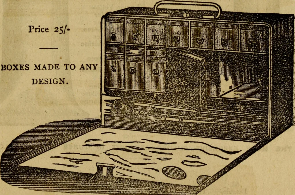 An illustration from The Painters' & grainers' handbook : a complete illustrated guide to painting, graining, distempering, sign-writing, gilding, and glass embossing ..., 1873, leaf 190