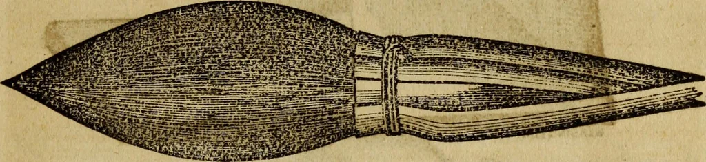 An illustration from The Painters' & grainers' handbook : a complete illustrated guide to painting, graining, distempering, sign-writing, gilding, and glass embossing ..., 1873, leaf 192