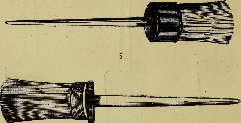 An illustration from The Painters' & grainers' handbook : a complete illustrated guide to painting, graining, distempering, sign-writing, gilding, and glass embossing ..., 1873, leaf 21
