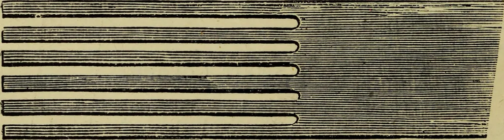 An illustration from The Painters' & grainers' handbook : a complete illustrated guide to painting, graining, distempering, sign-writing, gilding, and glass embossing ..., 1873, leaf 63