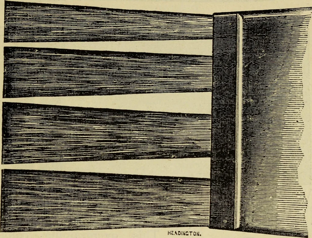 An illustration from The Painters' & grainers' handbook : a complete illustrated guide to painting, graining, distempering, sign-writing, gilding, and glass embossing ..., 1873, leaf 68