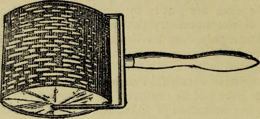 An illustration from The Painters' & grainers' handbook : a complete illustrated guide to painting, graining, distempering, sign-writing, gilding, and glass embossing ..., 1873, leaf 95