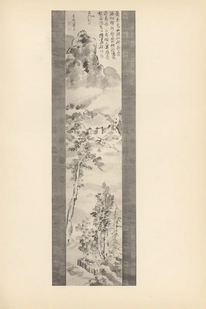 An illustration from The Painters of Japan, 1911, leaf 241