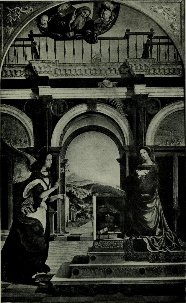 An illustration from The painters of the school of Ferrara, 1911, leaf 106