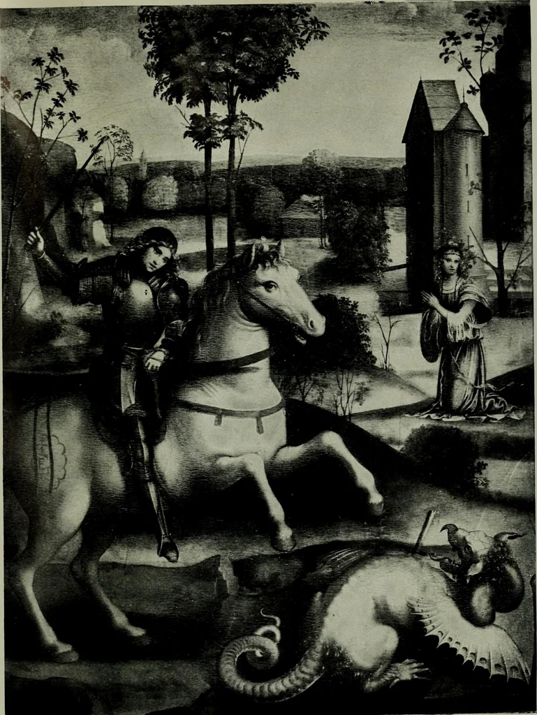 An illustration from The painters of the school of Ferrara, 1911, leaf 130