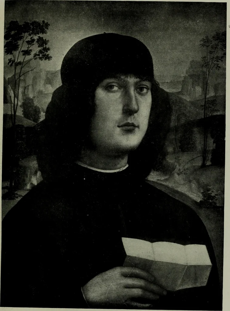 An illustration from The painters of the school of Ferrara, 1911, leaf 134