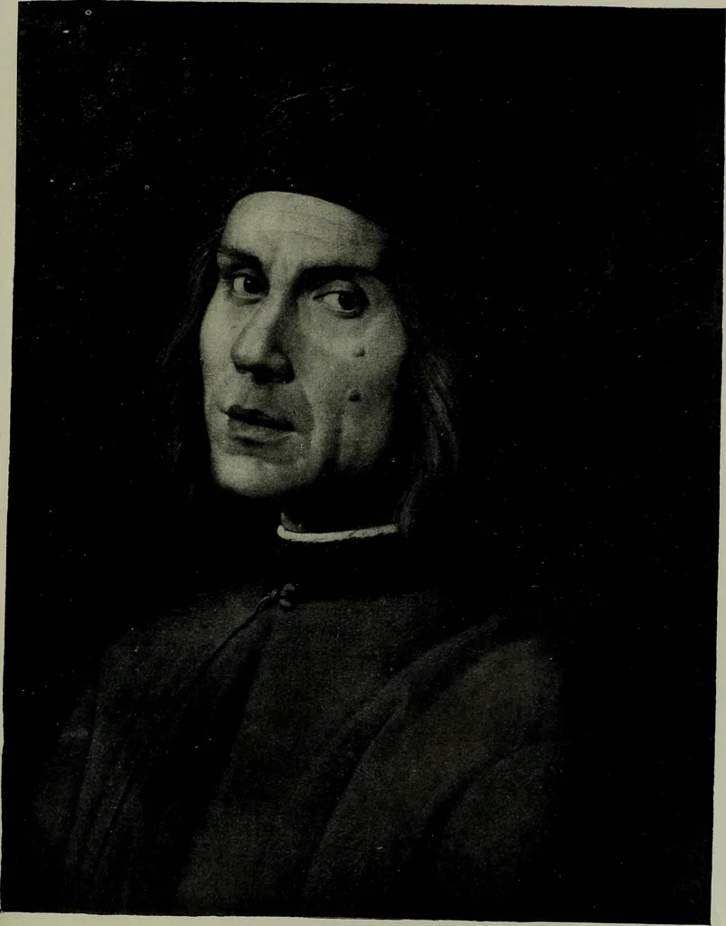 An illustration from The painters of the school of Ferrara, 1911, leaf 174