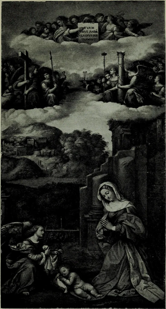 An illustration from The painters of the school of Ferrara, 1911, leaf 260
