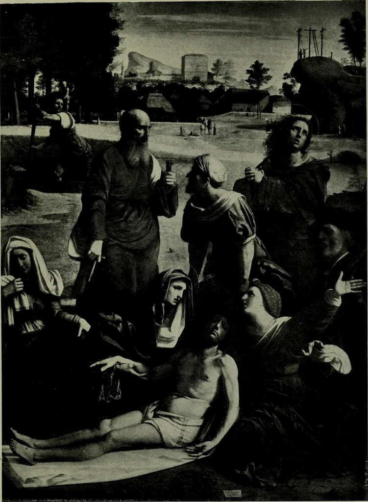 An illustration from The painters of the school of Ferrara, 1911, leaf 276