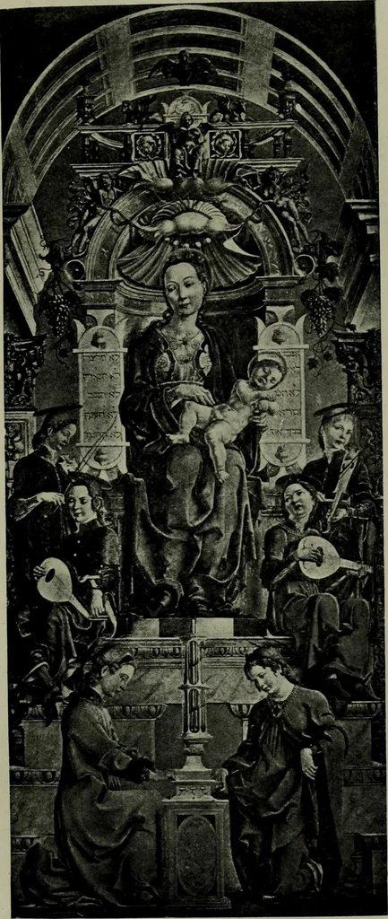 An illustration from The painters of the school of Ferrara, 1911, leaf 38