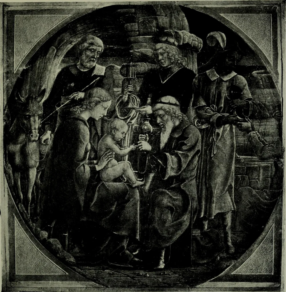 An illustration from The painters of the school of Ferrara, 1911, leaf 52
