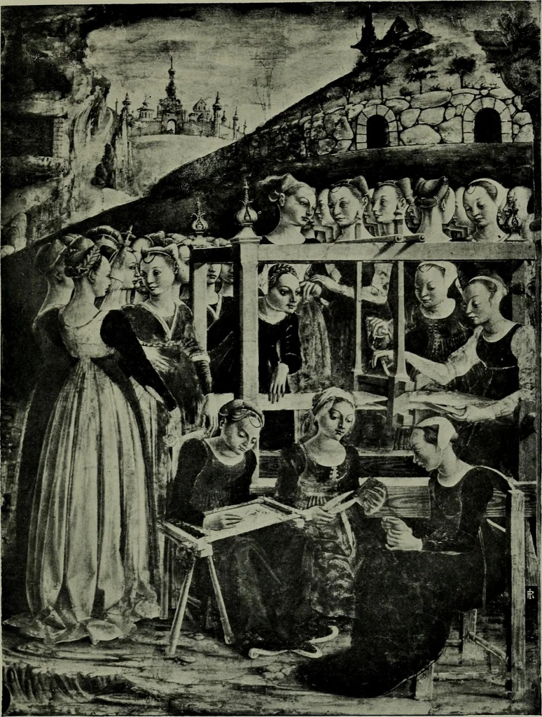 An illustration from The painters of the school of Ferrara, 1911, leaf 64