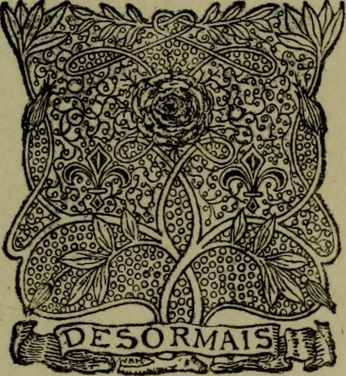 An illustration from The painters of the school of Ferrara, 1911, leaf 8