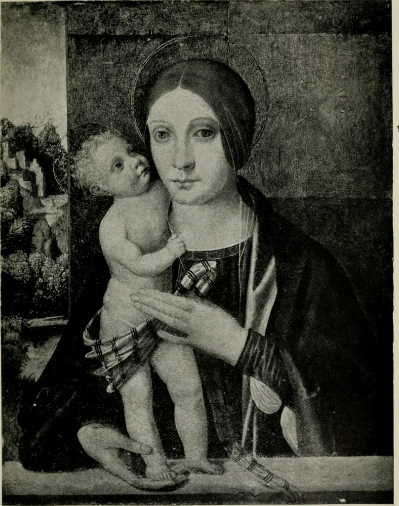 An illustration from The painters of the school of Ferrara, 1911, leaf 116