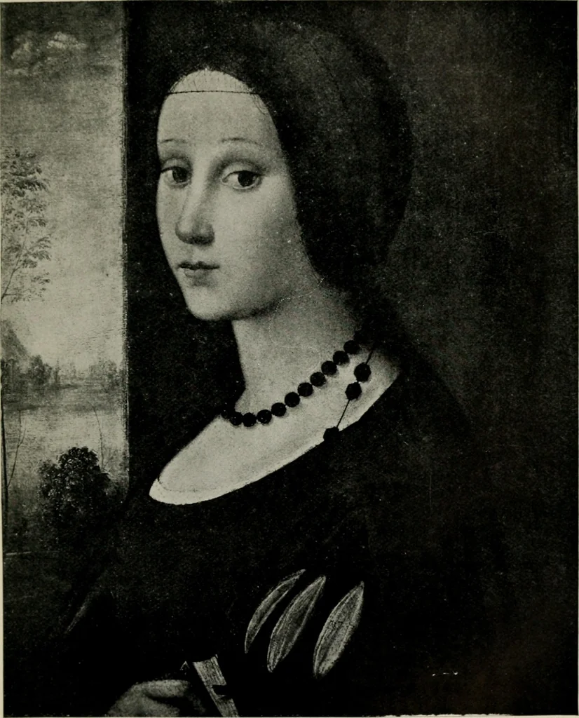 An illustration from The painters of the school of Ferrara, 1911, leaf 202