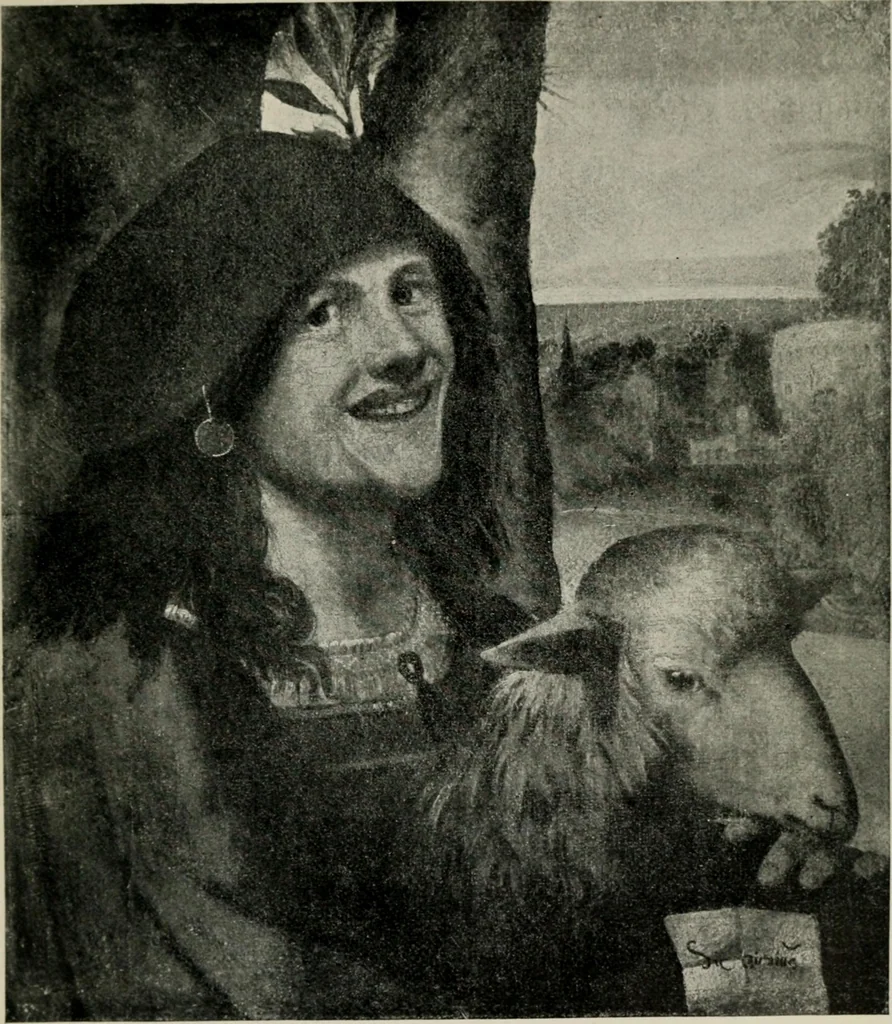 An illustration from The painters of the school of Ferrara, 1911, leaf 226