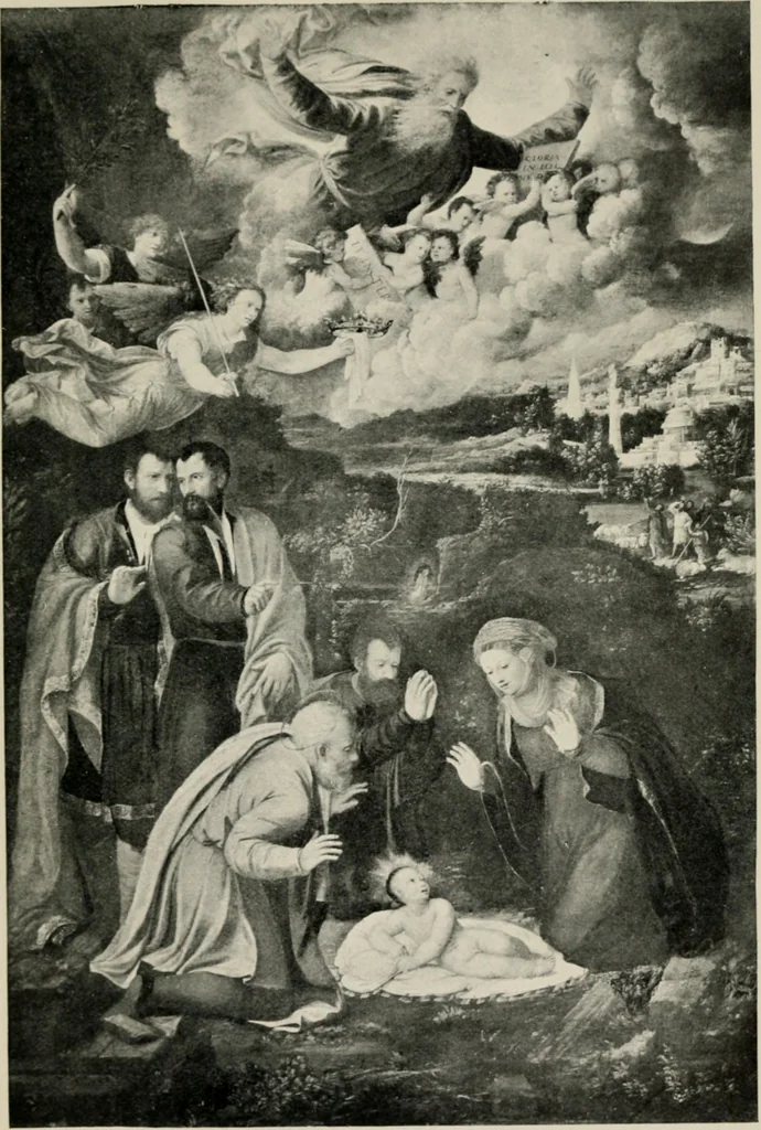 An illustration from The painters of the school of Ferrara, 1911, leaf 240