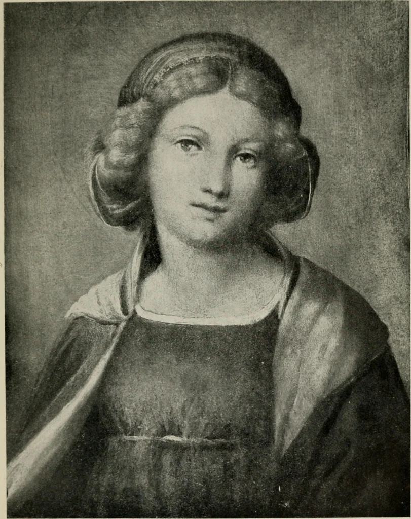 An illustration from The painters of the school of Ferrara, 1911, leaf 254