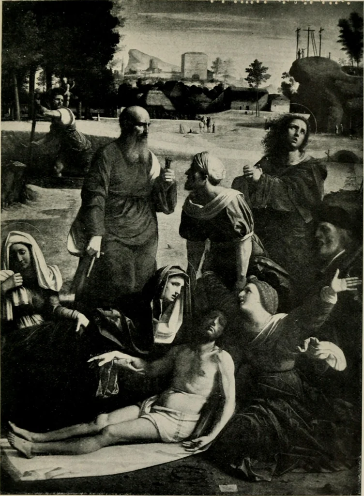 An illustration from The painters of the school of Ferrara, 1911, leaf 278