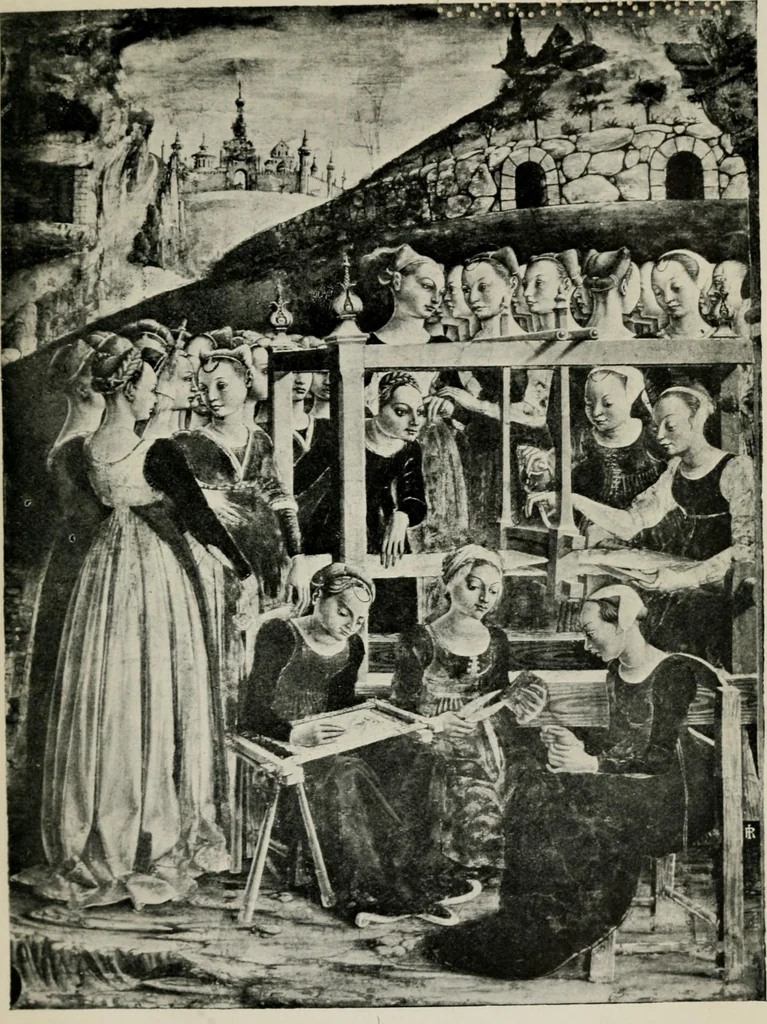 An illustration from The painters of the school of Ferrara, 1911, leaf 66