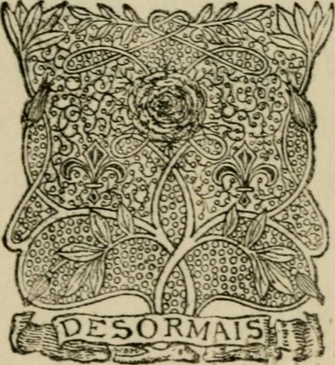 An illustration from The painters of the school of Ferrara, 1911, leaf 8