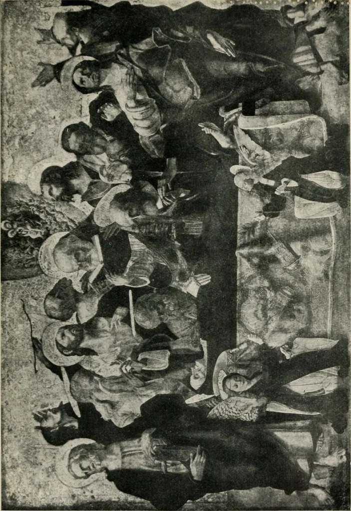 An illustration from The painters of the school of Ferrara, 1911, leaf 82