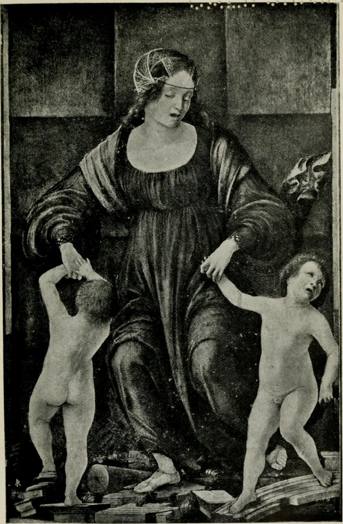 An illustration from The painters of the school of Ferrara, 1911, leaf 88