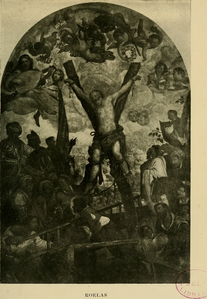 An illustration from The painters of the school of Seville, 1911, leaf 120