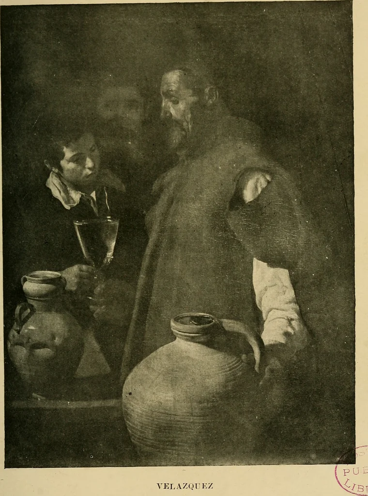 An illustration from The painters of the school of Seville, 1911, leaf 140