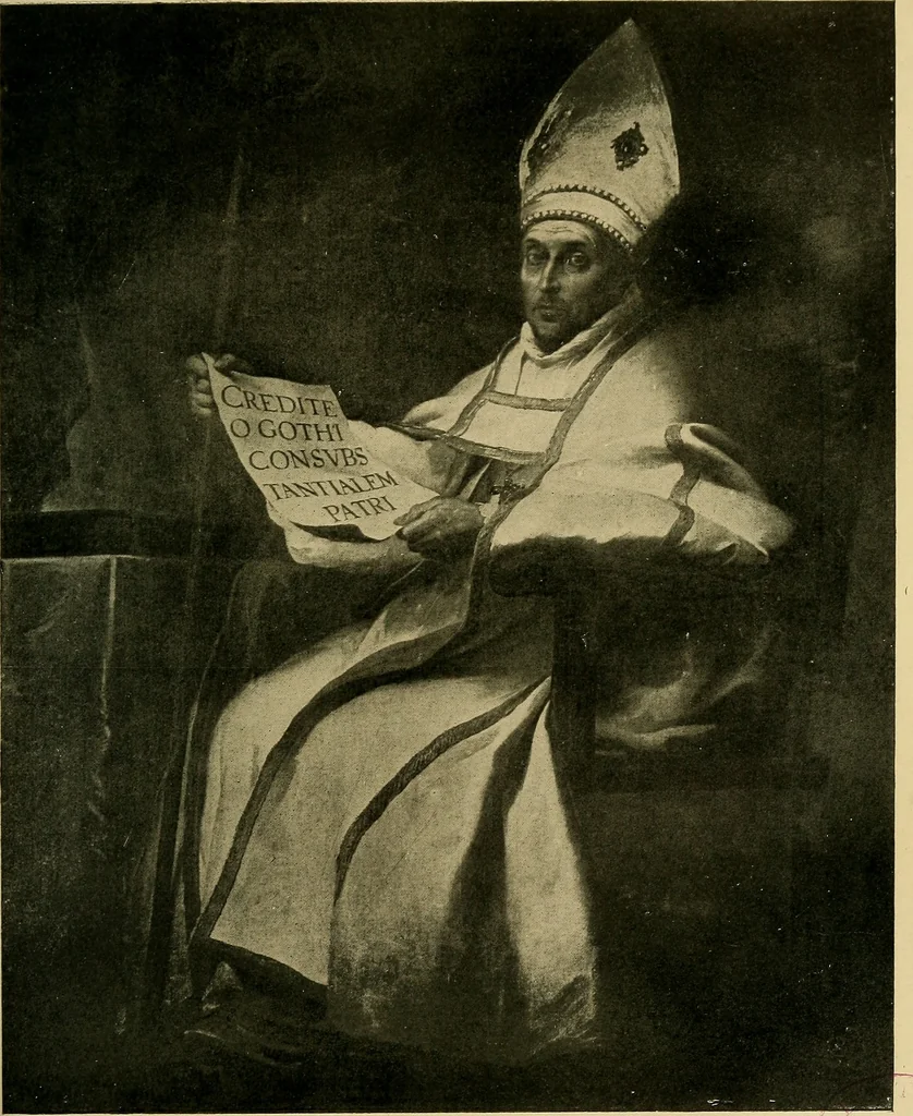 An illustration from The painters of the school of Seville, 1911, leaf 204